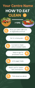 tips to clean food
